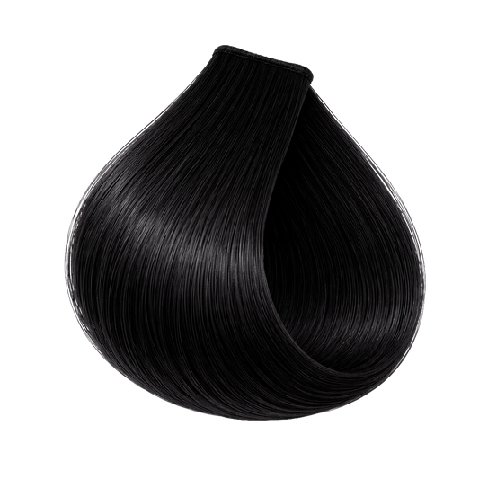 ETB HAIR COLORVERSE FĂRĂ AMONIAC & VEGAN VOPSEA PROFESIONALĂ PERMANENTĂ 1.0, NEGRU, 100 ML