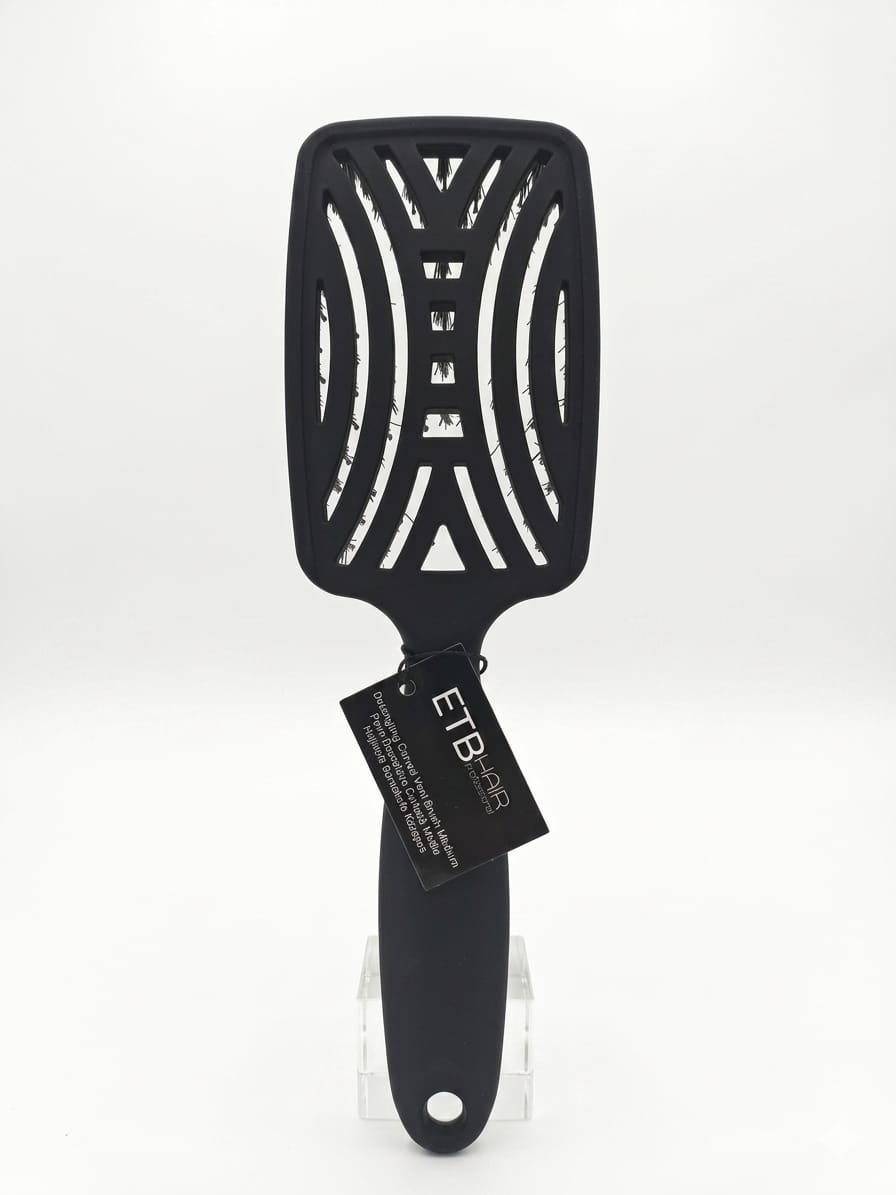 ETB Hair Professional Ultra Lightweight Antistatic Medium Hairbrush