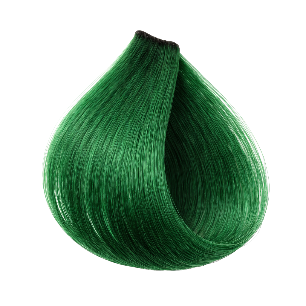 ETB Hair ColorVerse Tartós Professzionális Hajfesték, Vegán, PPD-mentes, Zöld Booster