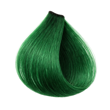 ETB Hair ColorVerse Tartós Professzionális Hajfesték, Vegán, PPD-mentes, Zöld Booster