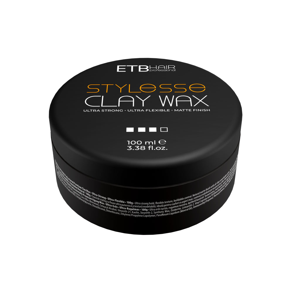 ETB Hair Stylesse Professional Premium Clay Wax – 100 g