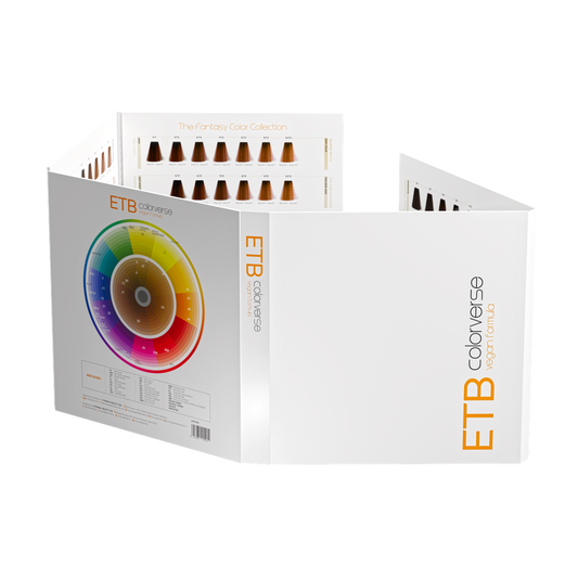 ETB HAIR COLORVERSE PROFESSIONAL COLOR CHART, 117 SHADES	